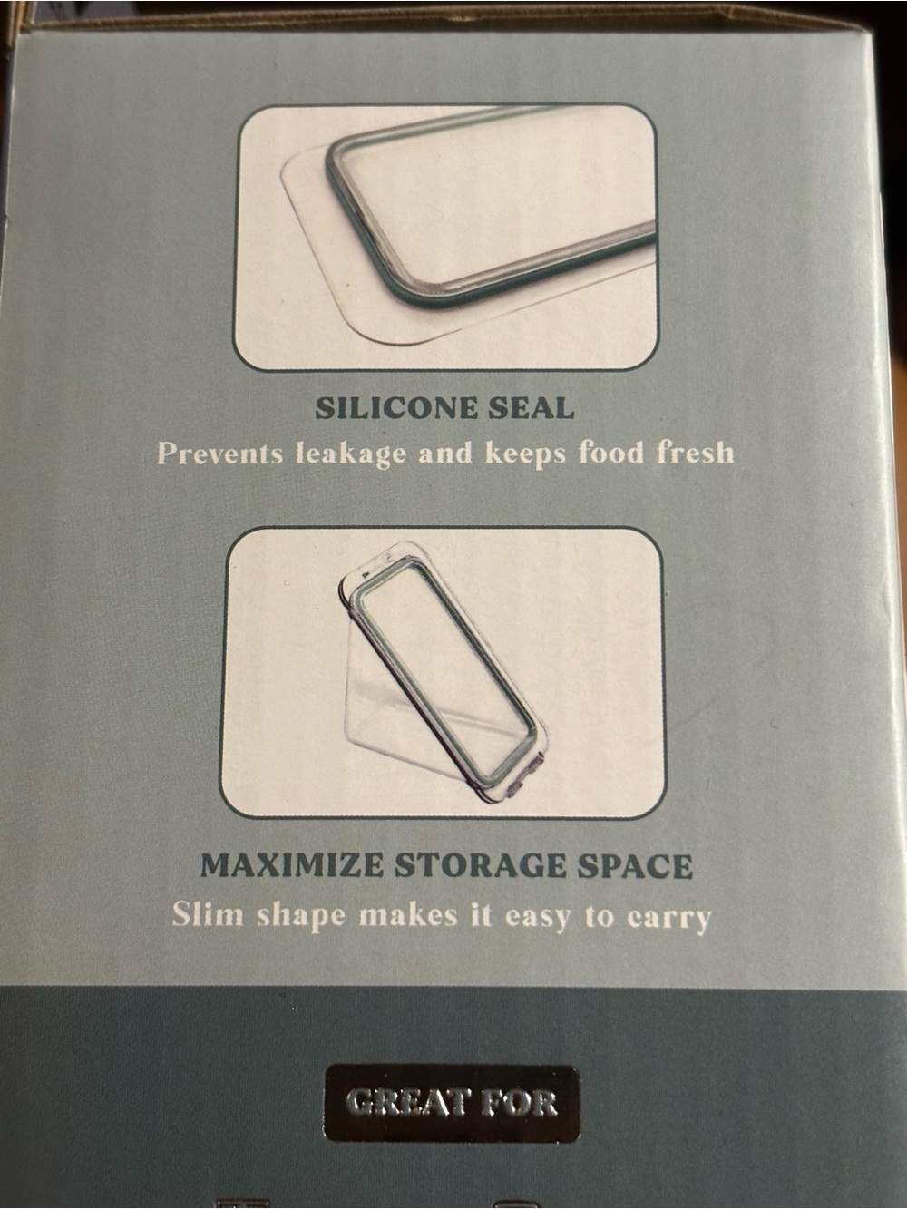 Sandwich Container (2pc) - Picture 4 of 6